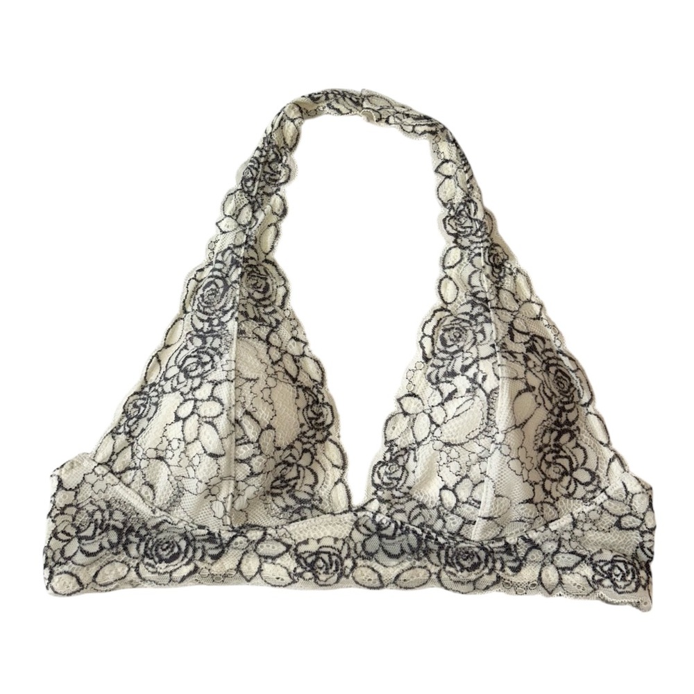 Free Press Lace Halter Bralette